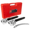 SIXIWANZI 3PCS Macpherson Strut Spring Compressor Tool, Coil Spring Compressor
