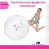 Girls Tutu Garment Bag for Ballet Costume 40x2 inch with