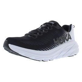 HOKA ONE ONE Rincon 3 Womens Shoes Size 9.5, Color: Black/White