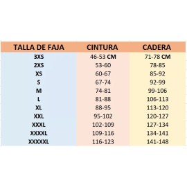 M&D Faja Extensión De Ganchos Para Hombros Myd 4nivelesdeajuste
