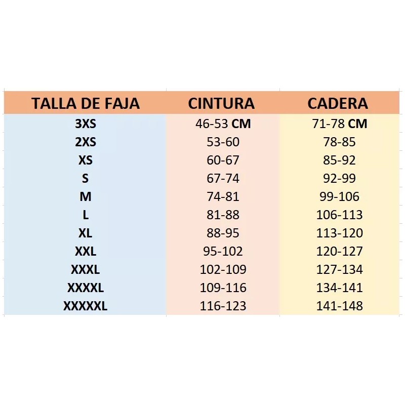M&D Faja Extensión De Ganchos Para Hombros Myd 4nivelesdeajuste