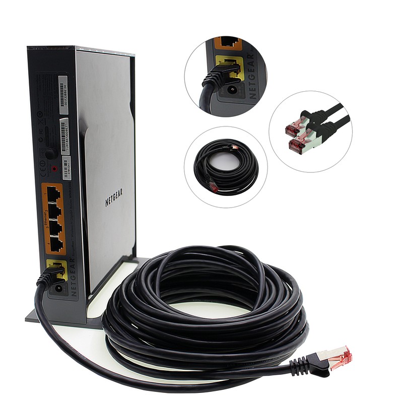 1aTTack.de - 5x 2m CAT6 Patchkabel S/FTP PIMF Schirmung CAT.6