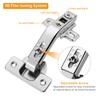 Chibery 4 Pack 2 Pairs 135° Lazy Susan Hinge, Full