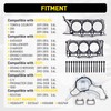 YEHERIT 3.6 Head Gasket Set with Bolts Compatible with Jeep