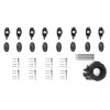 KEEPDSGN For Chevy Silverado 1500 2500 3500 White 4 X