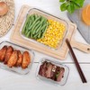 C CREST [10 Pack] Glass Meal Prep Containers, Food Storage