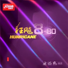 Nittaku NR-8788 Table Tennis Rubber Leopard 8-80 Red Extra Thick