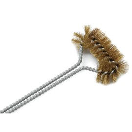 Deep Fryer Basket Cleaning Brush, Brass Bristle, Removes Grime for Diners & Restaurants Deep Fryers, Up to 750F High Heat Resistant Rustproof, High Tensile Fryer Cleaning Brush by FryOilSaver Co. B51C