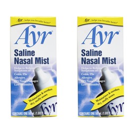 AYR Saline Nasal Mist, 1.69 Fl Oz (Pack of 2)
