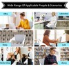 BOJUZIJA Tall Office Chair,Drafting Chair,Standing Computer Desk Chair with Foot