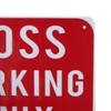 Treasure Gurus Funny Metal Boss Parking Only Wall Sign Man