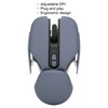 Ergonomic Wireless Mouse Inbuilt Battery Adjustable DPI Electroplating Process Integrated