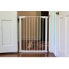 Cardinal Gates Extra Tall Auto-Lock Pressure Gate, White