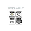 Seikoshoji Corporation Starlight Hybrid 400 Lumen Headlight SK-HL400ZHB-MS