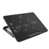 Laptop Cooling Pad 6 LED Fans Quiet Design USB Connection