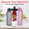 Brimma Fruit Infuser Water Bottle - 32 oz Large, Leakproof