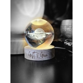 Gift & Give The Saturn LED Illusion Lamp , For Decoration,  Gift, Unique Piece