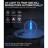 MOSQZAP Electric Fly Swatter 2 Pack, Foldable Bug Zapper Racket