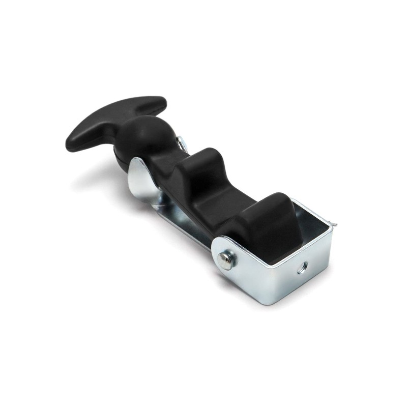 QWORK 4 Packs Rubber Hood Catch Flexible T-Handle Hasp Rubber