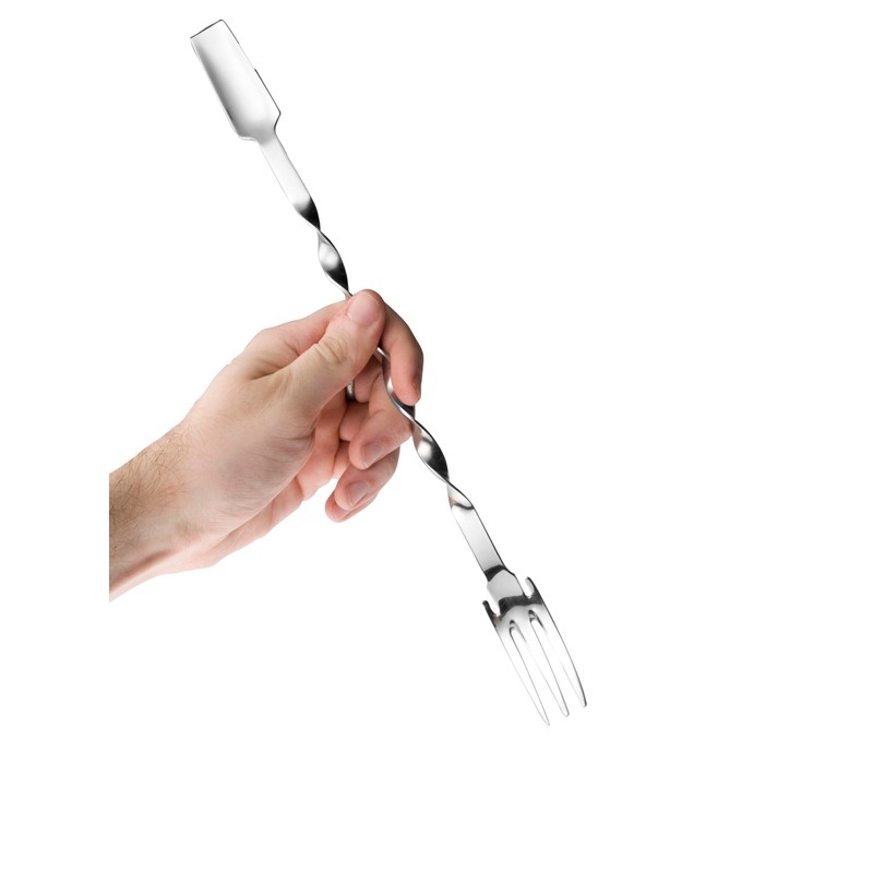 Solingen GEHRING Easy Taster Tasting Spoon with Pasta Fork, Tasting