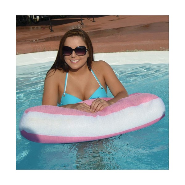 Main Access - Mini Aqua Cloud Swimming Pool Floating Raft for Adults - Bubble Pink