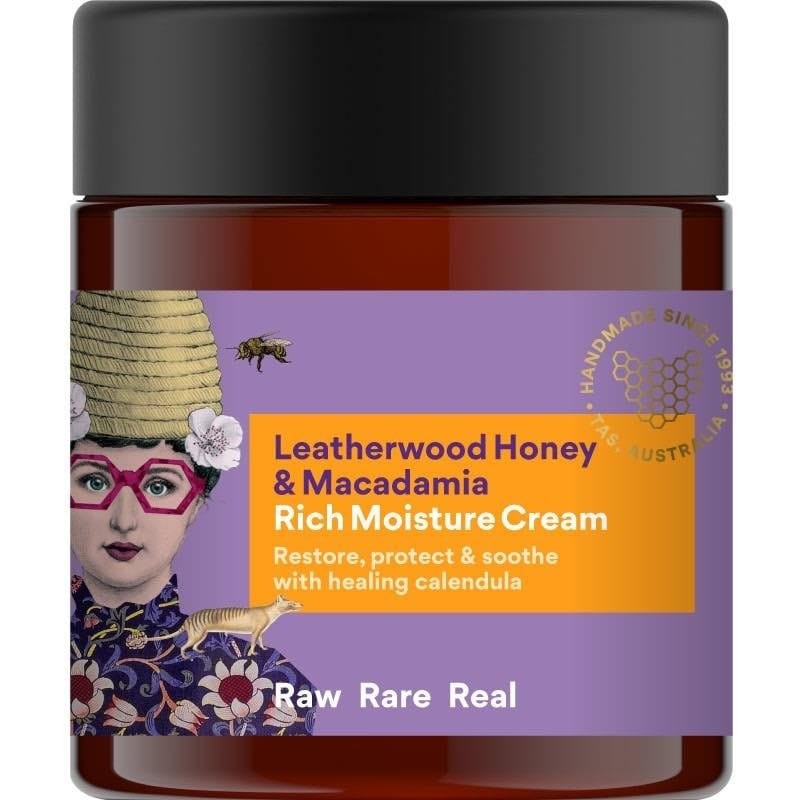 Beauty & the Bees Rich Moisture Cream 120ml - Leatherwood