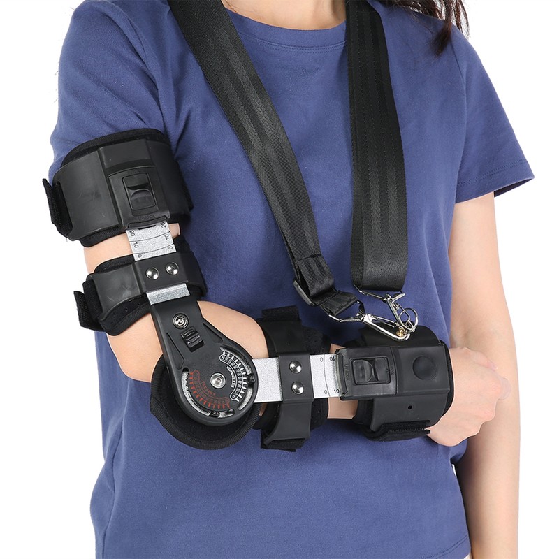 Elbow Brace Adjustable Breathable Elbow Fracture Rehabilitation Support Brace