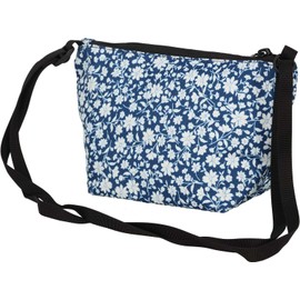 Kelti Mini USUAL POUCH Shoulder Bag, blue flower