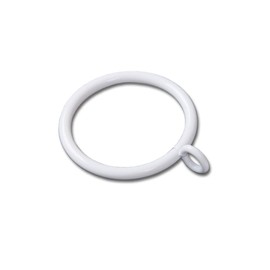 Wenkoni Metal Curtain Rings,Eyelet Rings 1.77-Inch(45mm) Inner Diameter,Set of 20.(Color:White)