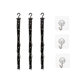 Abiyou Praktisch Cap Halterung Wand, 3 Stück Cap Halter Senden 3 Transparenter Haken, Cap Aufbewahrung mit 8 Clips, Baseball Kappen Halter, Hängend Kappen Halter, für Baskenmütze, Basecap, Sonnenhut