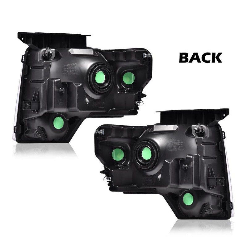 G-PLUS Headlights Compatible with Ford F150 2009-2014 Headlamps Pair Left