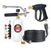 LAMUDO Pressure Washer Gun and Foam Cannon with Dual Connector