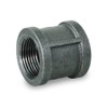 SUPPLY GIANT CNDQM038 Straight Malleable Iron Coupling With Black Coating