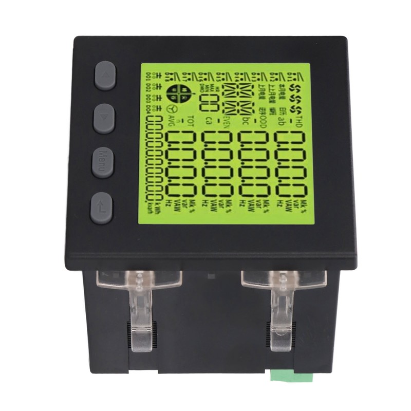3 Phase Power Meter Multifunctional Volt Power Energy Meter Electrical