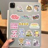 50PCS Pink Bookish Stickers for Kindle,Hot Mess Sticker Pack for