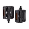 VP PAIR SQUARE PLATFORM QUALITY BIKE PEDALS WITH REFLECTORS IDEAL