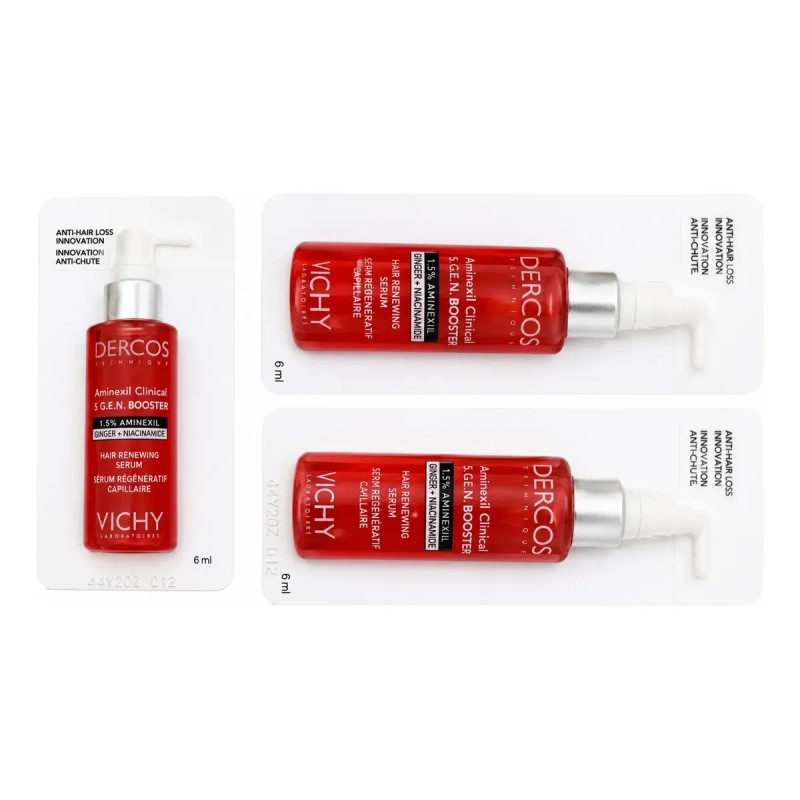 Dercos Regen Serum Regenerador Anticaída Ampolletas 144ml