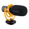 GODOX Micrófono Shotgun Compacto VS-Mic TRS a TRRS 3.5mm