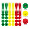 CAA Trading™ 240 x Happy Sad Face Stickers Labels Teachers