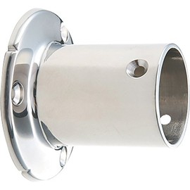 Matsuroku ECLE System Handrail Stainless Steel 32 Base Socket for Thickness 1.3 in (32 mm)