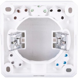 Bachmann 190.270 Cooker Junction Box 16 A / 400 V, White, 1 x Cooker Connection Box