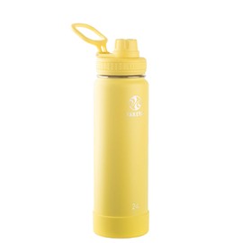 Takeya Actives Spout Canary Stainless Steel Water Bottle with Spout Lid