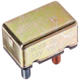 Bussmann CBC-10 Circuit Breaker (Type I Heavy Duty Automotive with Stud Terminals - 10 A), 1 Pack