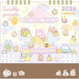 San-X Sumikko Gurashi 2026 Tabletop Calendar CD40501