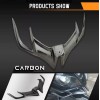 BIKER BOOST Winglet Alerón Pulsar 200rs Gixxer Sf Tipo Fibra
