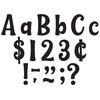 Teacher Created Resources Black 4" Wild Whimsy Letters Combo Pack