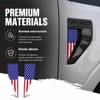 American Flag Decal for 2021-2026 Ford F150 Accessories, Premium Aluminum