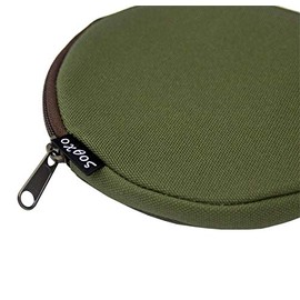 oxtos Round Canvas Camping Roaster Case, Khaki