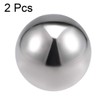 sourcing map 304 Stainless Steel Hollow Cap Ball for Railing