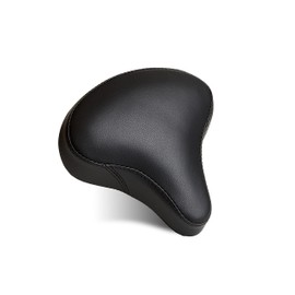 Airhawk Inflatable Soft Comfortable Air-Cell Bike-eBike-ExBike Seats for Cycling, Electric Bike Riding & Exercising, Smooth Cover, Large